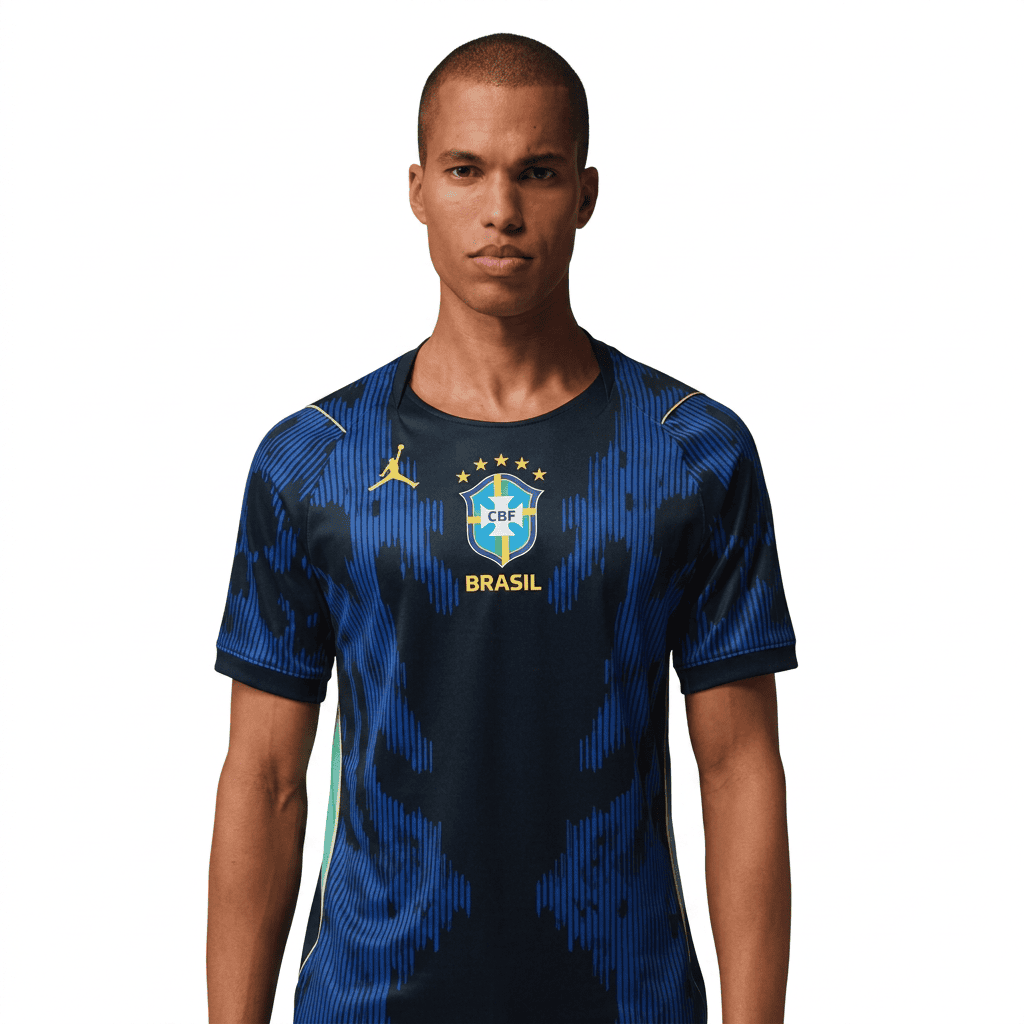 Camisa Brasil Jordan II 2026/27 Torcedor Pro Masculina