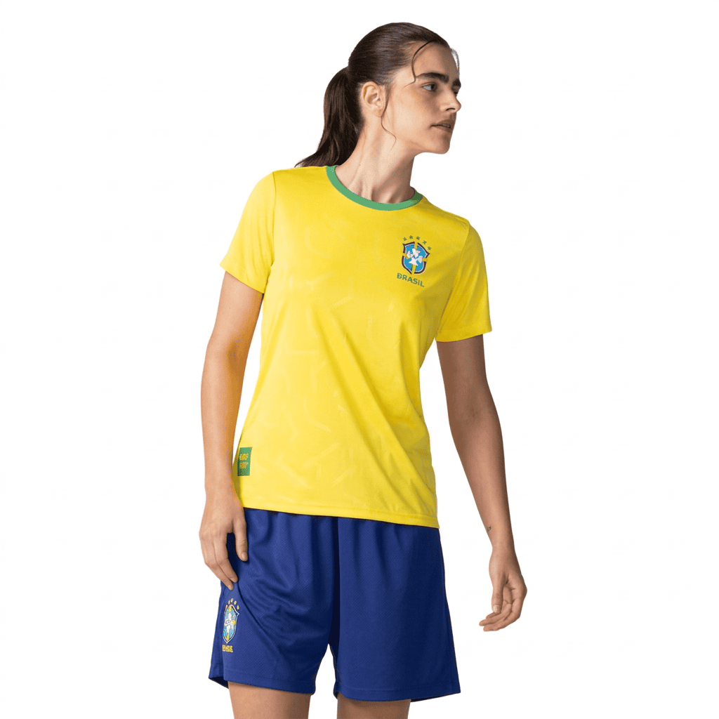 Camiseta Seleção Brasileira CBF 2026/27 Feminina