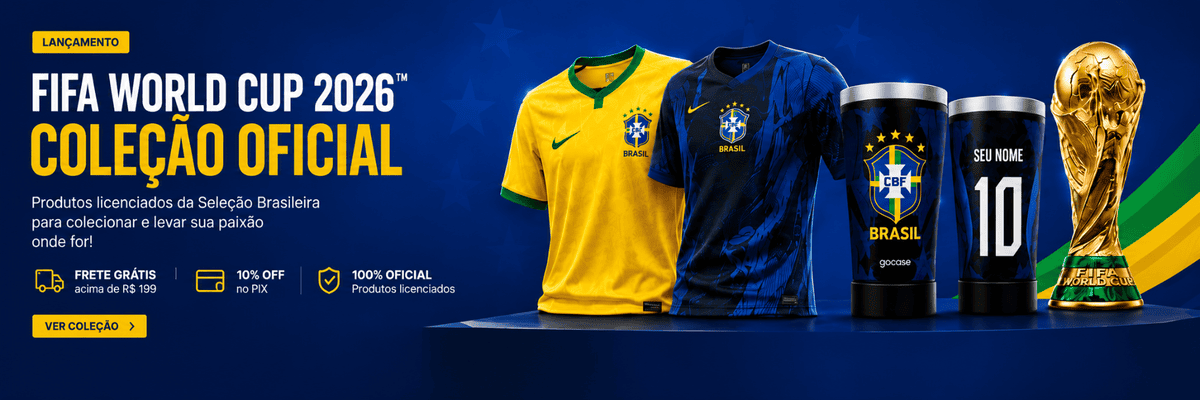 Coleção Oficial Seleção Brasileira FIFA World Cup 2026